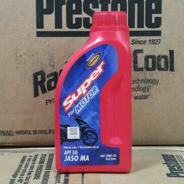 OLI MESIN MOTOR PERTAMINA MESRAN SUPER MOTOR 20W-50 800 ML