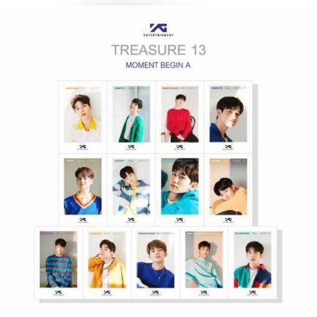 POLAROID TREASURE YG ENTERTAINMENT READY