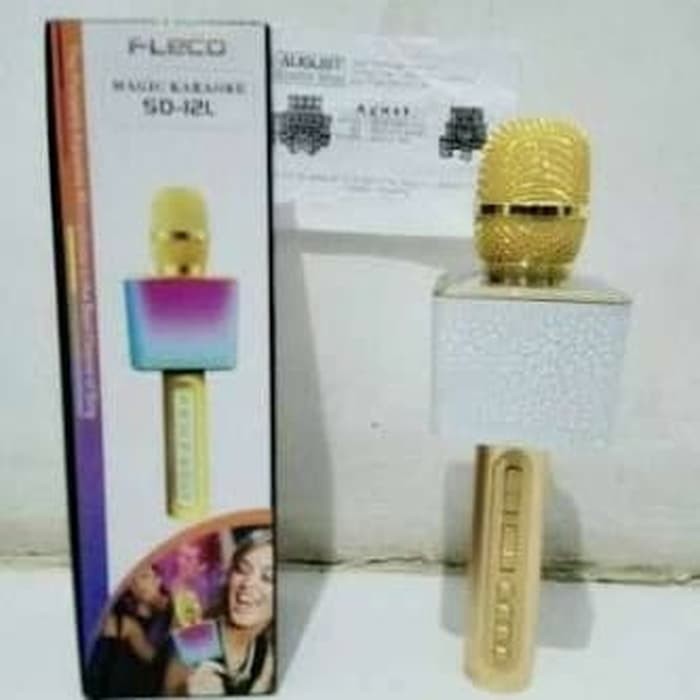 MIC SMULE BLUETOOTH FLECO SD 12 TERBARU