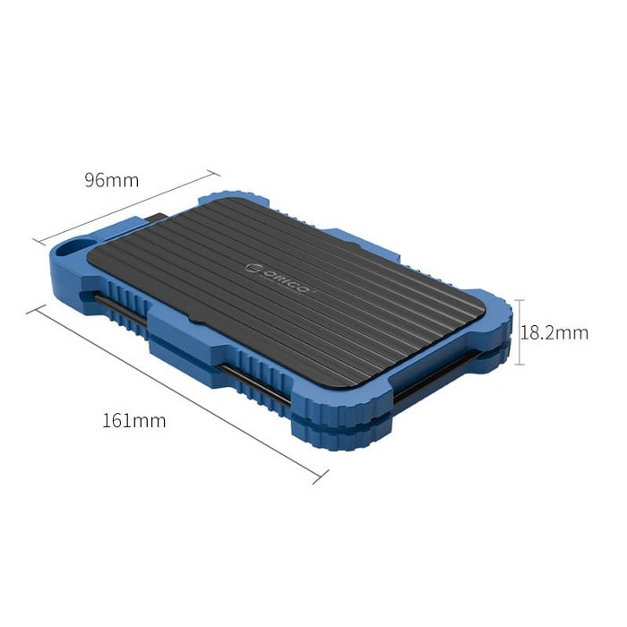 ORICO 2779U3-GM Triple Protection Hard Drive Enclosure Hook Encryption