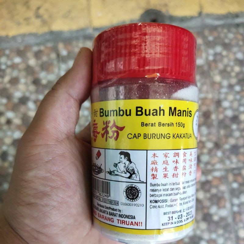 BURUNG KAKATUA BUMBU BUAH MANIS 150GR