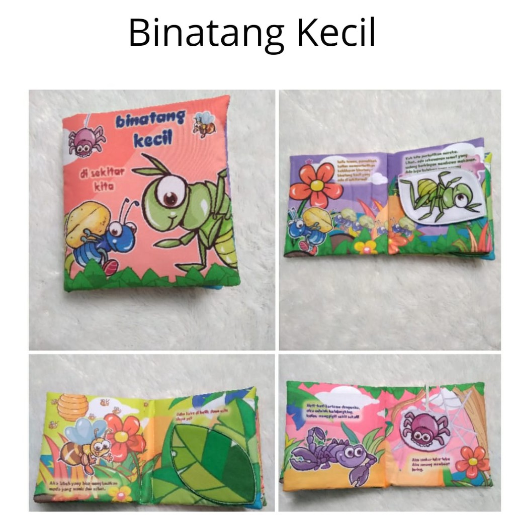 Buku Bantal Binatang Kecil di Sekitar Kita (Ecer dan Grosir)