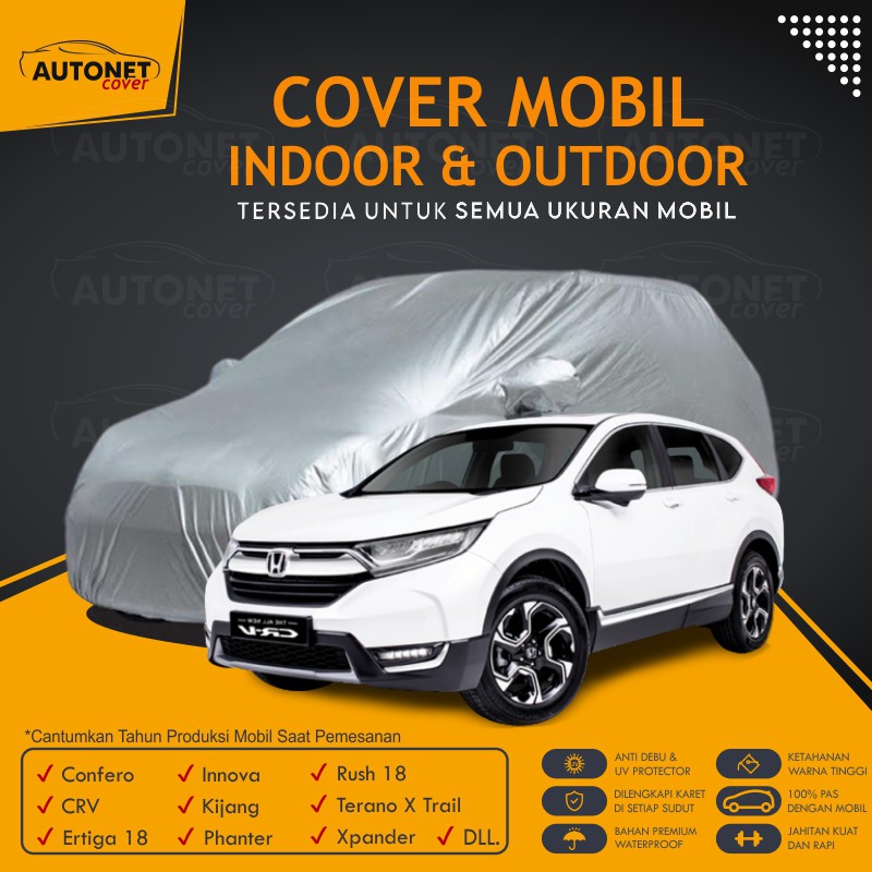 Cover Mobil Honda CRV Autonet body cover mobil Anti Air Sarung Penutup Mobil Confero Ertiga Innova