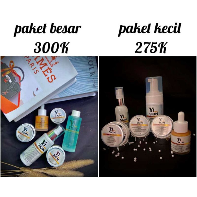 SKINCARE YL SKIN PAKET BESAR / KECIL