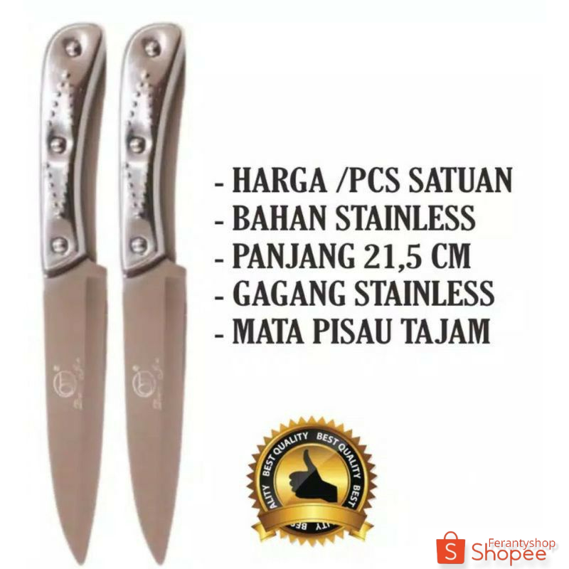 PISAU QJ STAINLES - PISAU STAINLESS TEBAL