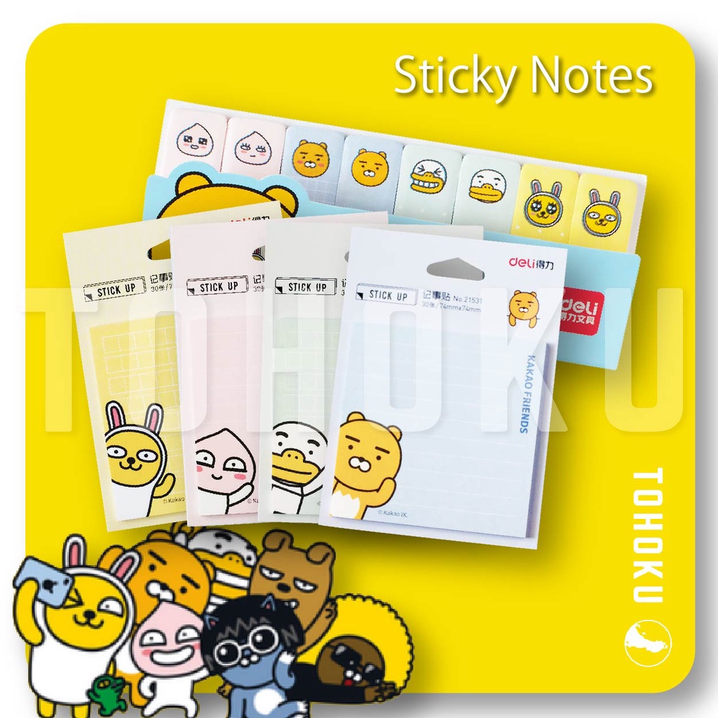 

Sticky Notes / Memo Tempel - Characters Limited Edition