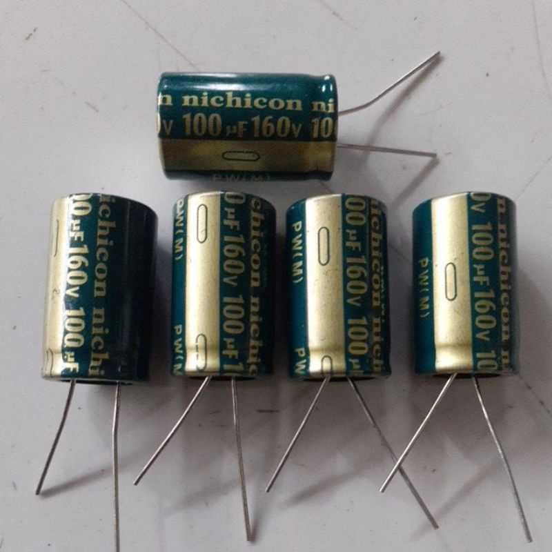 Elco 100uf 160v original nichicon 100uf 160v