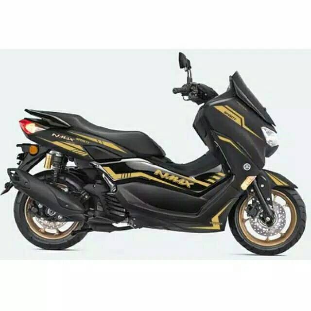 Striping sticker yamaha New Nmax variasi gold