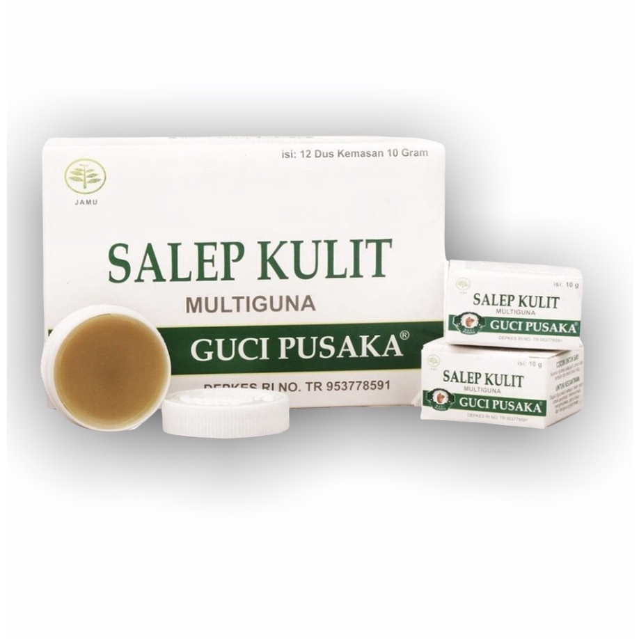 SALEP KULIT GUCI untuk penyakit kulit gatal gatal, kudis, kurap, panu,bekas luka
