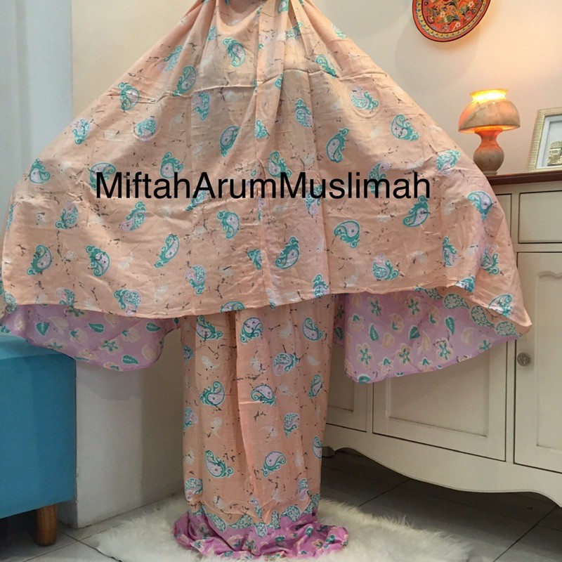 Mukena Katun rayon Bali Size Standart Mukena dewasa Adem