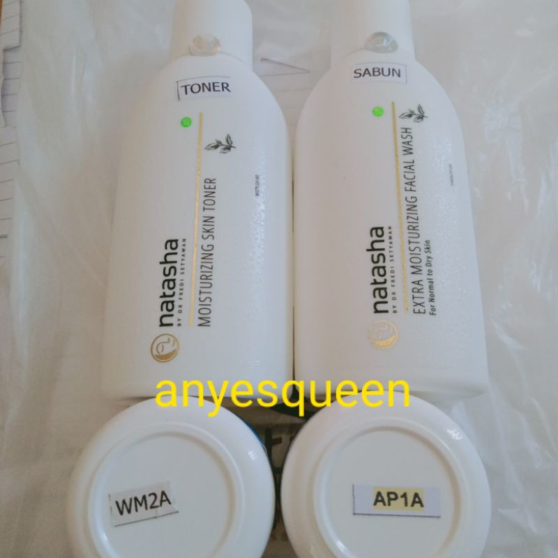 Natasha skin care paket glowing dan flek