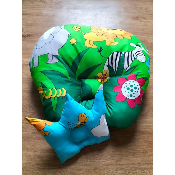 Sofa Baby Double Motif Free Bantal Crown // Sofa Bayi Murah // Sofa Bantal Bayi