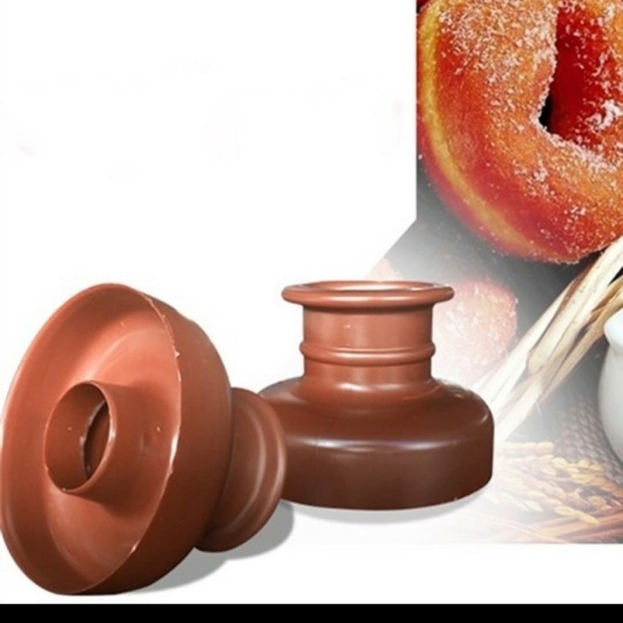 Cetakan donat bulat donut cutter pastry cake mold kitchen dapur alat masak doughnut maker adonan kue