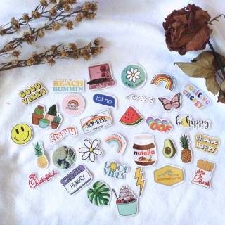  PROMO 32pcs Stiker  Tumblr HP  aesthetic Stiker  Laptop 