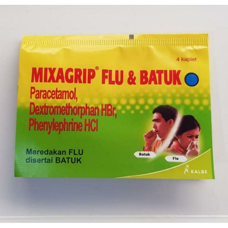 Jual mixagrip flu & batuk 4 tablet Shopee Indonesia