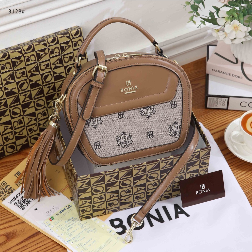 Sonia Monogram HandBag Sling Bag 3128