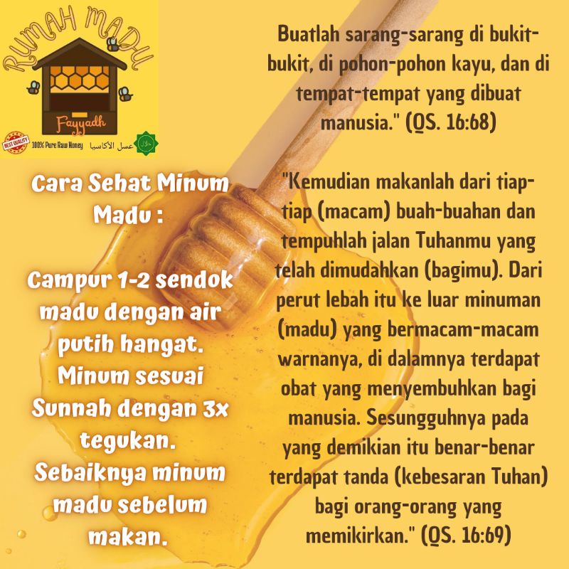 

Madu Asli Hutan Akasia 1 kg