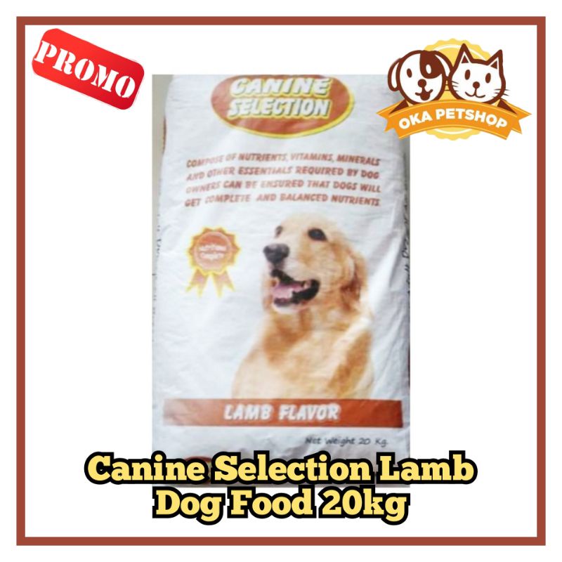 makanan anjing canine selection Lamb 20kg - CARGO/EKPEDISI makanan anjing - dog food - canin selection