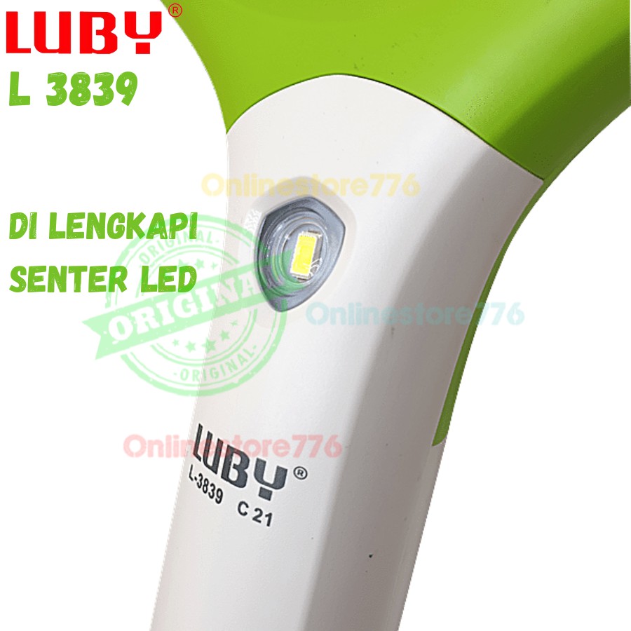 RAKET NYAMUK LUBY L3839 / PERANGKAP NYAMUK / RAKET NYAMUK / LUBY L3839 - 3839 - L3839A