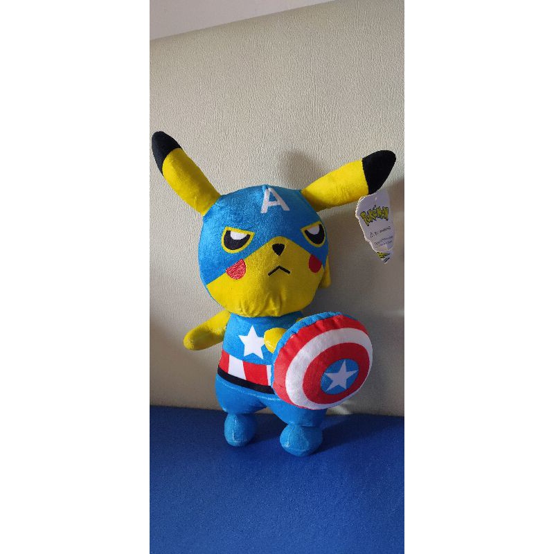 boneka Pikachu kostum hero
