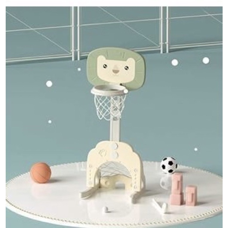 Ring Basket Anak Impor 3 in 1 Golf / Sepak bola / Basket Mainan Basket golf sepakbola