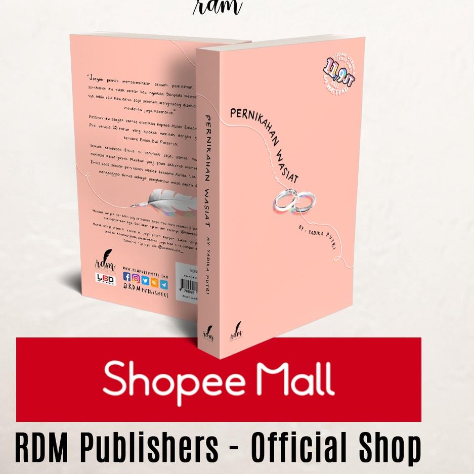 "DMA. 563793" RDM Publishers - Novel Pernikahan Wasiat By Yadika Putri