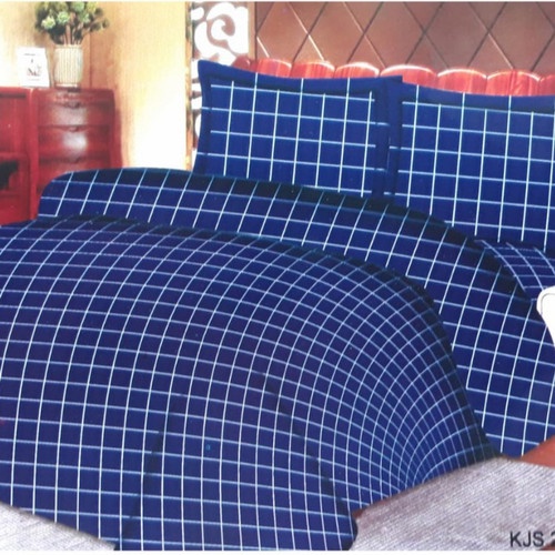 SPREI FLAT SET MOTIF KOTAK-KOTAK AESTHETIC VIRALL /SPREI AESTHETIC KOTAK-KOTAK