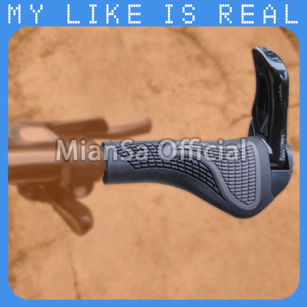MIANSA Gagang Sepeda MTB Bahan Karet Rubber Handgrip Ergonomis BT1001