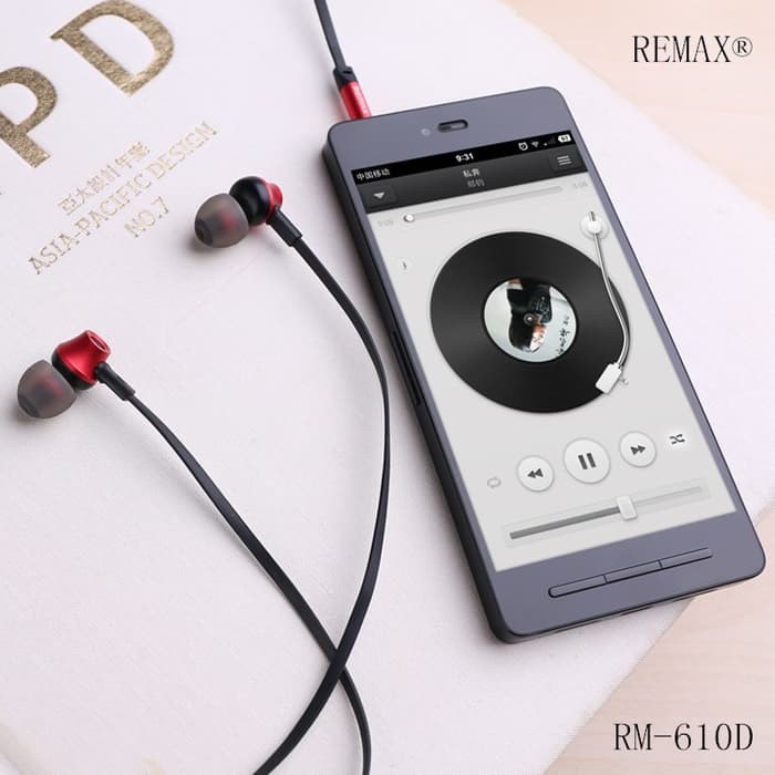 Remax Earphone RM-610D New Package