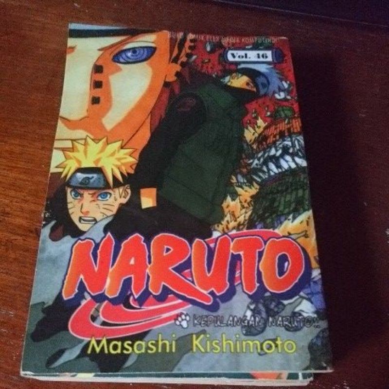 Buku Komik Naruto