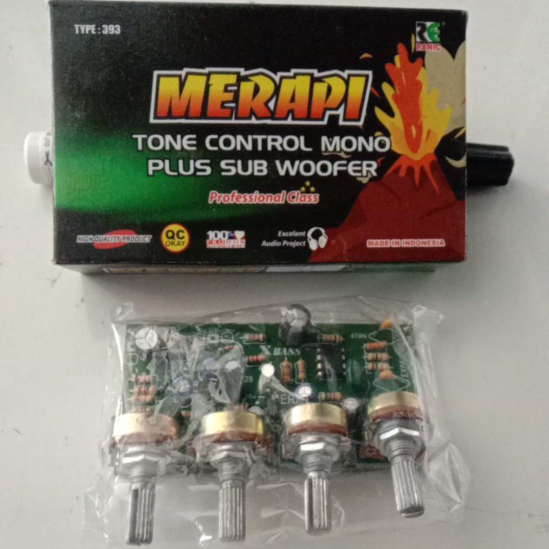 tone control mono plus subwoofer