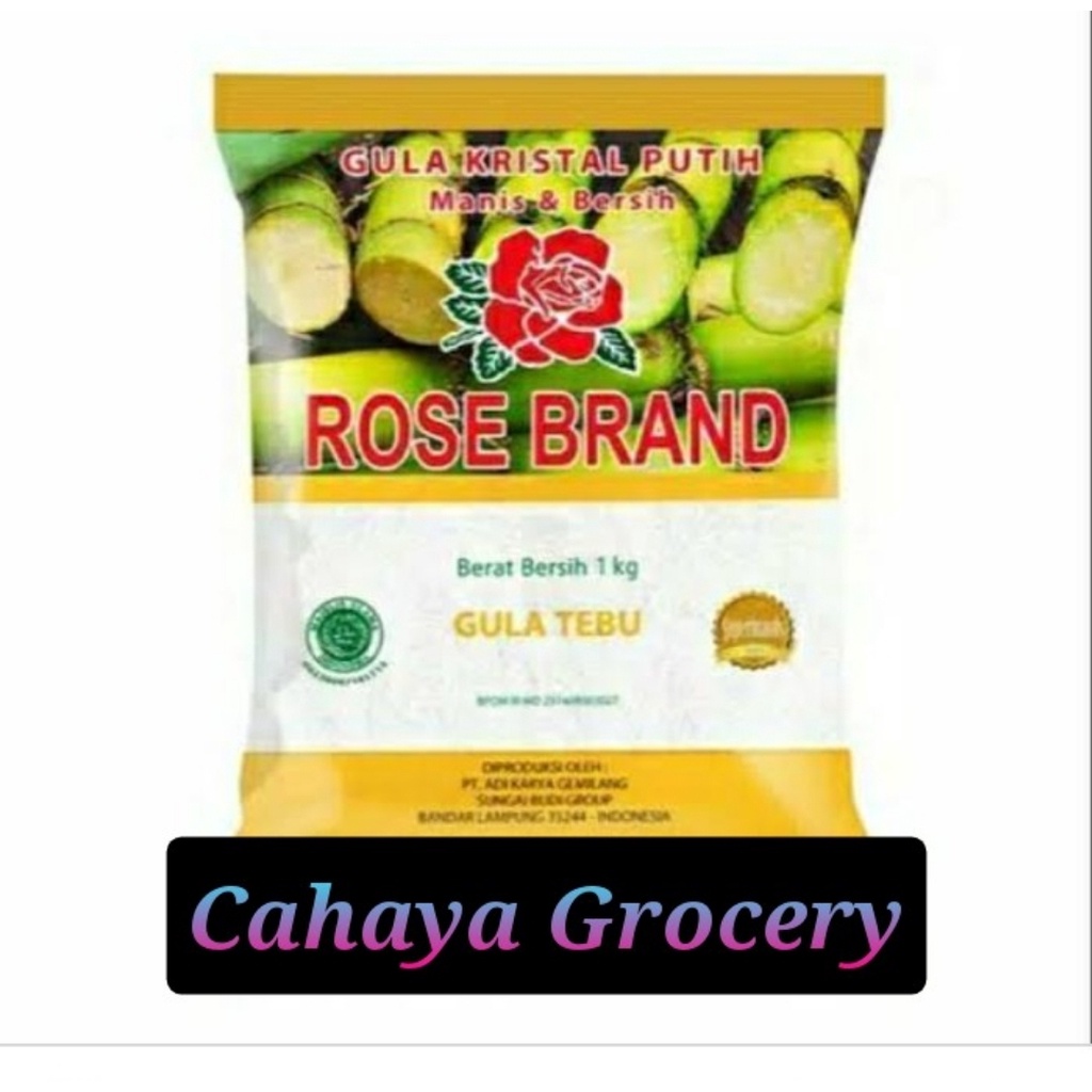 

Gula Pasir Kuning Rose brand 1kg