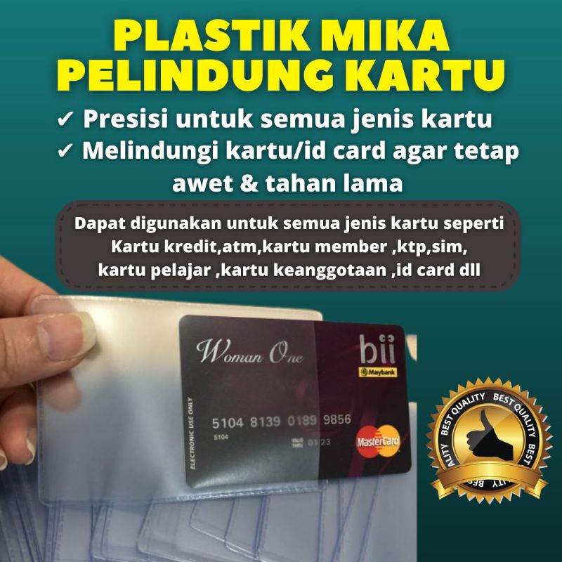 CETAK KARTU/ID CARD BAHAN PVC ,TIDAK MUDAH LUNTUR DAN PUDAR