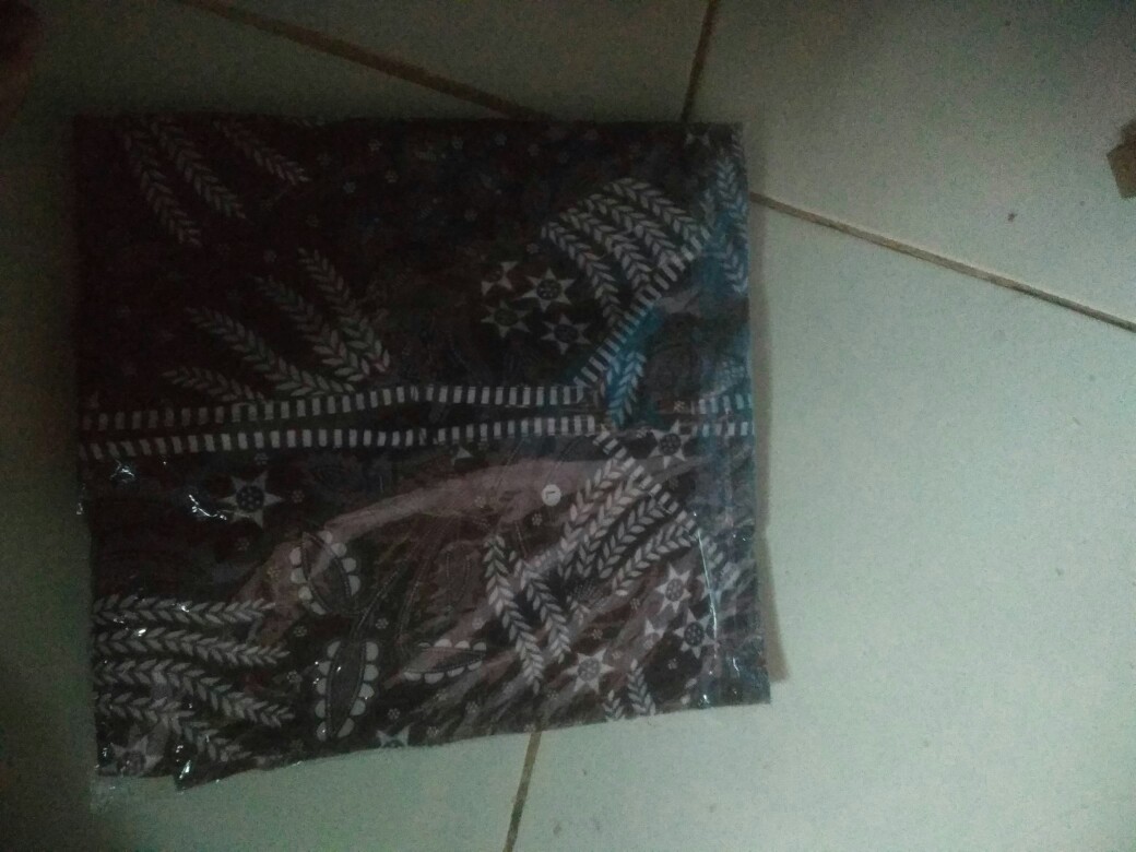Batik Tunik Shibori Jumputan Terbaru Size S-3l / Hrb026 Yelbor Navbor / Biru Putih / Original..