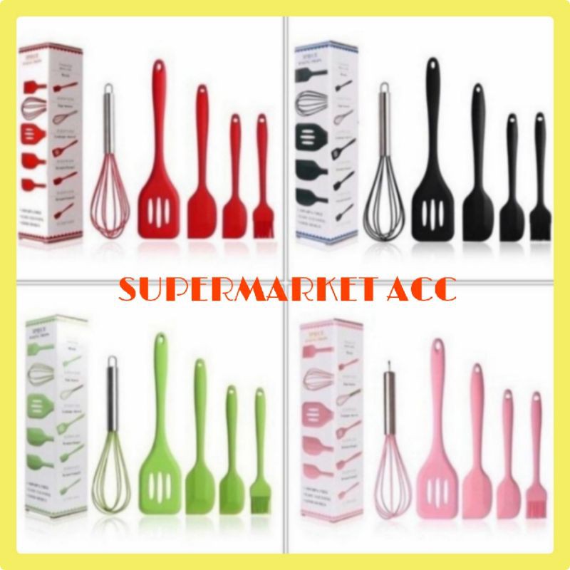 Set Spatula / Baking Tools / Baking Props Han River 5in1