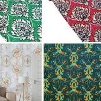 ☚ Wallpaper dinding 3d motif batik elegant / Wallpaper dinding rumah wallpaper stiker dinding kamar 45cmx10m ➤