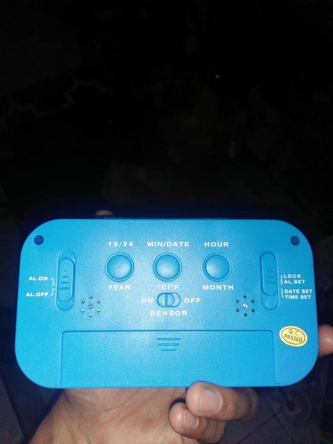 Taffware Fanju Jam Lcd Digital Clock With Alarm - Jp9901