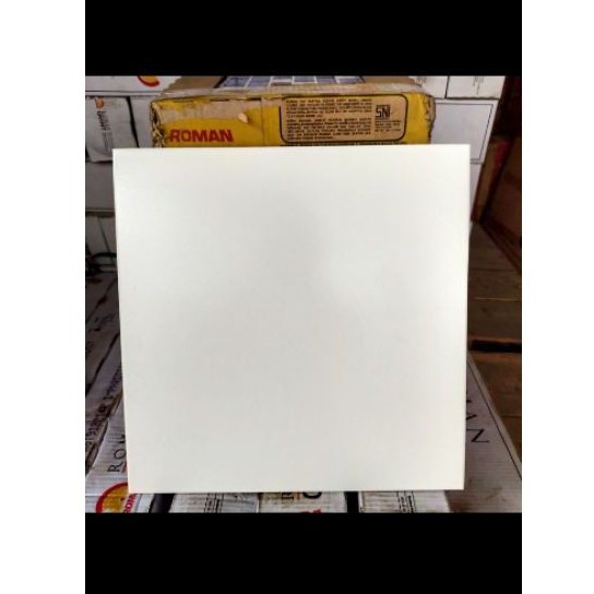 KERAMIK ROMAN MURAH PUTIH POLOS 40x40 G447106 VIVAZ BIANCO