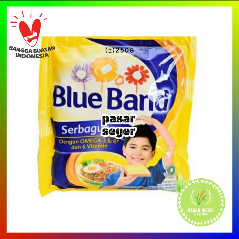 

MENTEGA / MARGARIN SERBAGUNA BLUE BAND [200g]