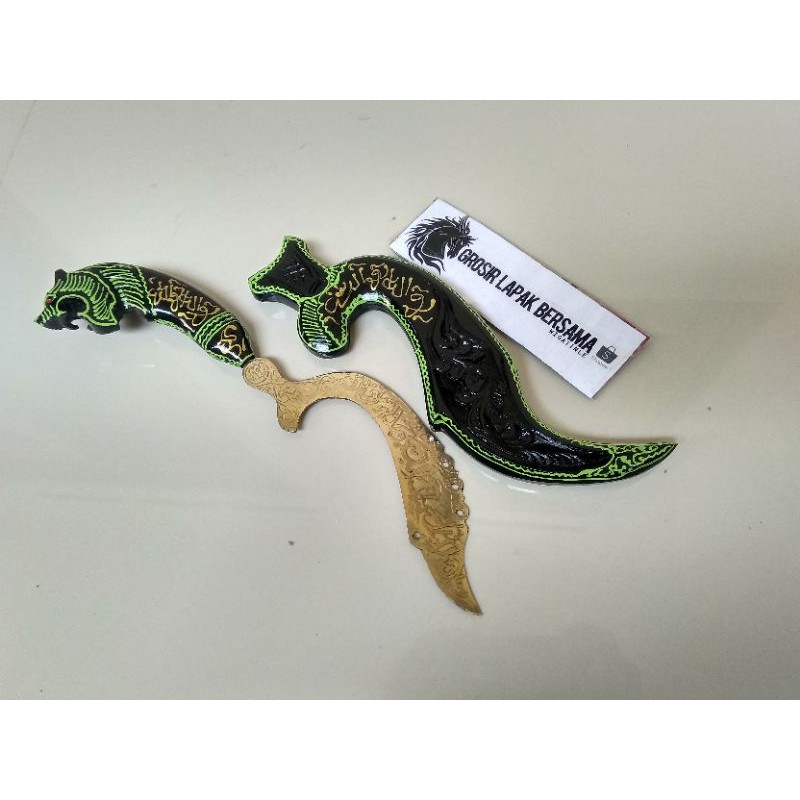 Kujang Kaligrafi Kuningan Bukan Baja Per