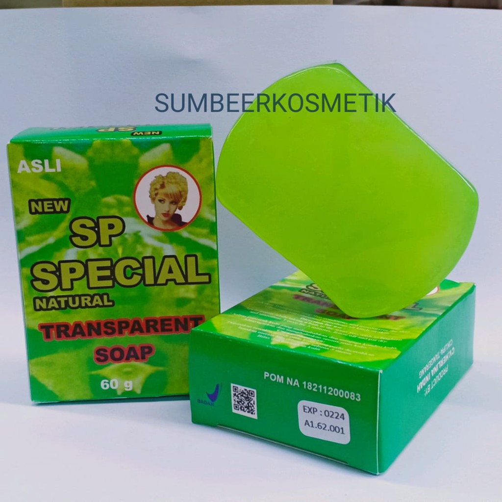 Asli Sabun Sp Special Natural Transfaran 60 gr Baru