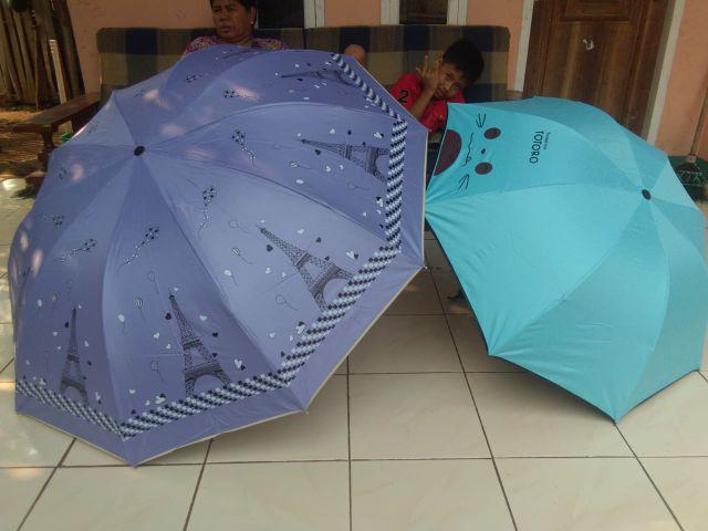 Payung Lipat 3 Motif Totoro Lucu