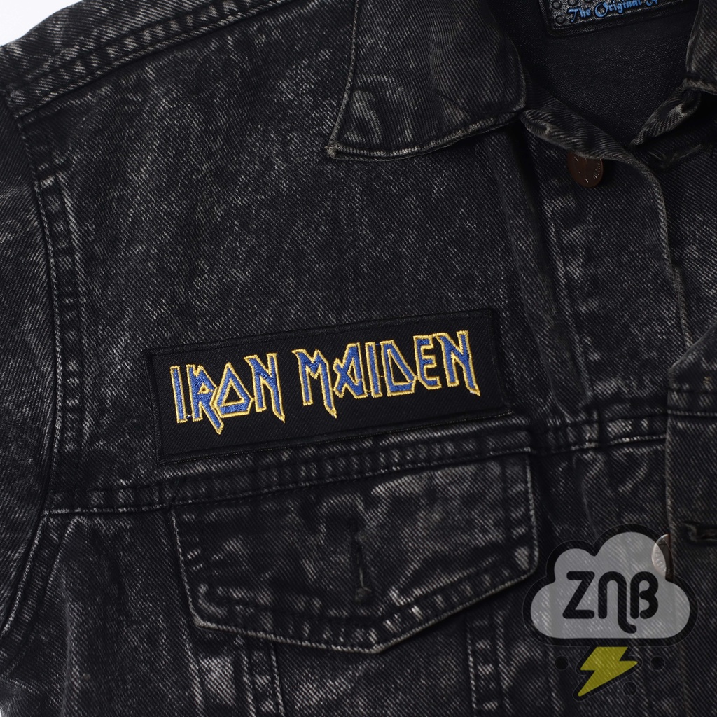 PATCH MUSIK IRON MAIDEN EMBLEM MUSIK BEST QUALITY