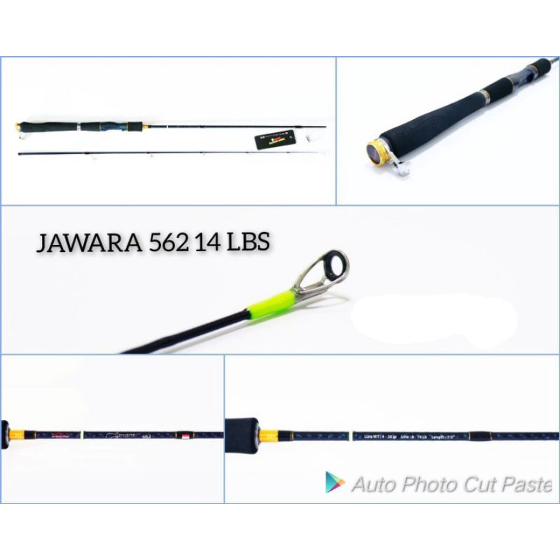 Joran Relix Nusantara JAWARA 562 14lb 165cm Galatama Series