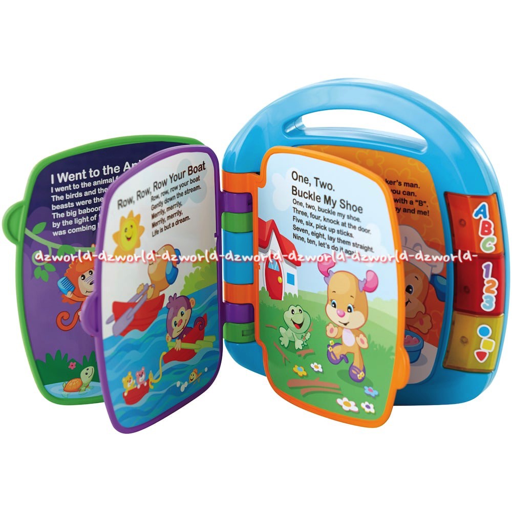 Fisher Price Laugh &amp; Learn Storybook Rhymes Belajar Sambil Bermain Mainan Edukasi Buku Cerita Anak