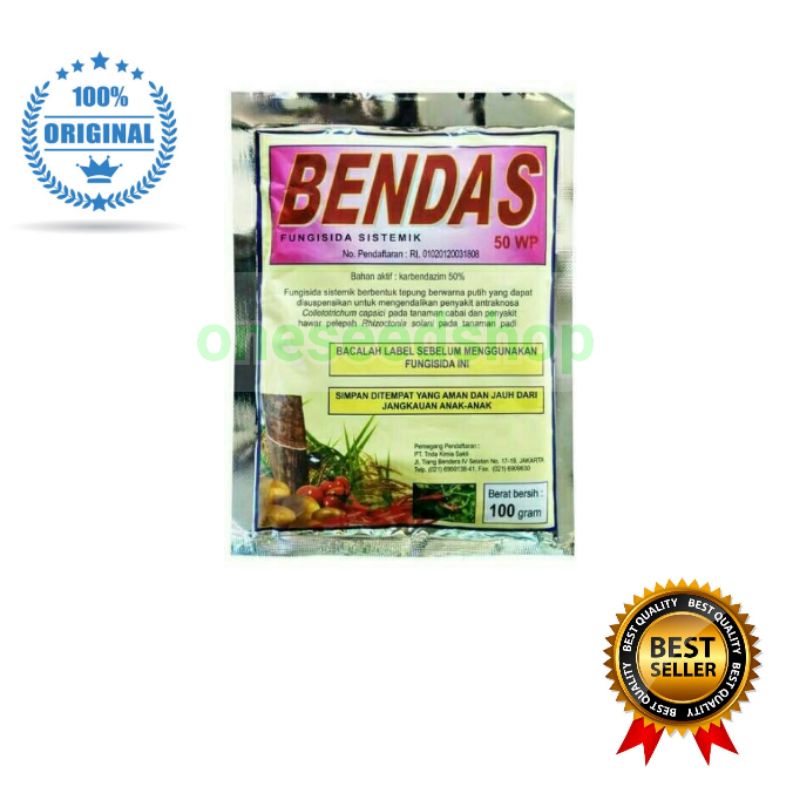 Fungisida Bendas 100 gr/ BENDAS 50 wp