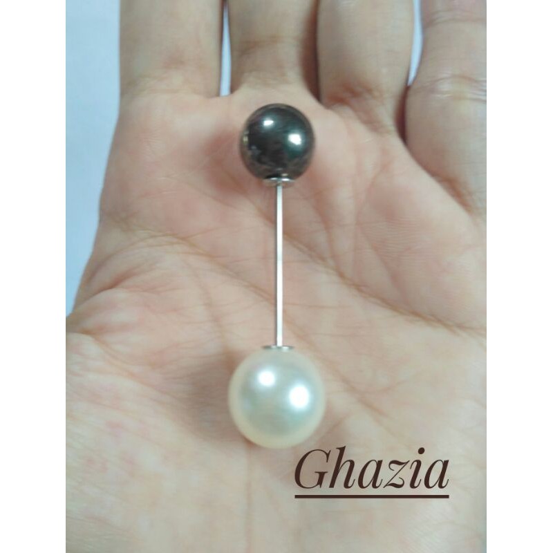 Tuspin Mutiara Hitam 4cm Harga 1pcs