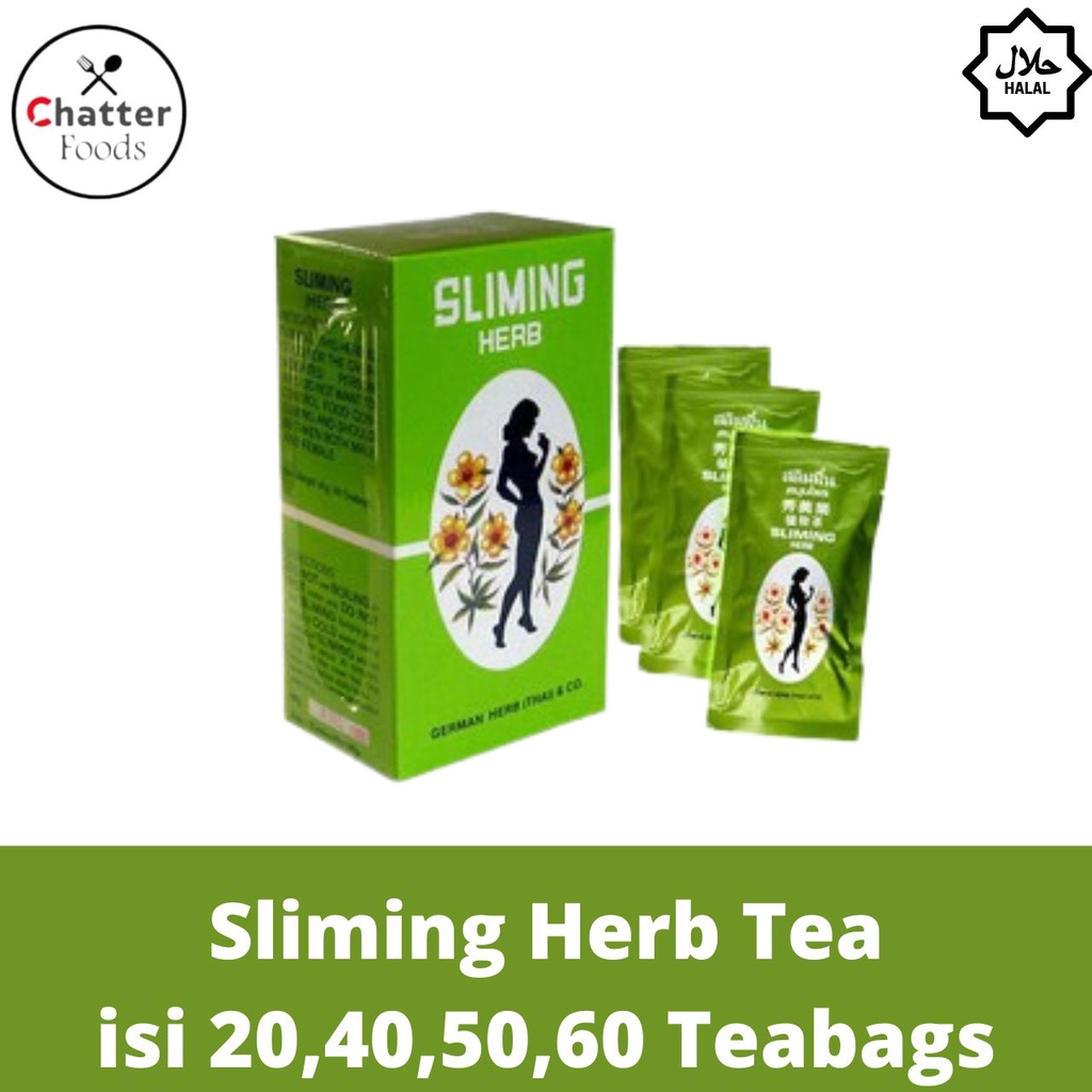 

Slimming Tea 1 box Isi 20 - 40 - 50 - 60 / Slimming Herb Tea / Teh Sliming HALAL Produk Original