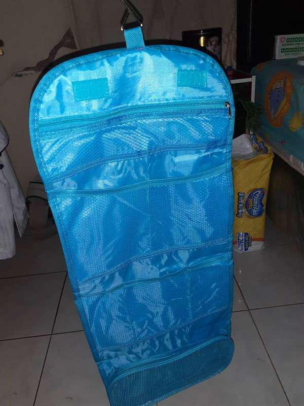 Toiletries Bag Travel Organizer Tas Kosmetik Pouch Gantung Serbaguna Perlengkapan Travelling Gd330