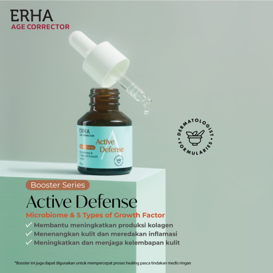 ERHA Paket Glowing Wajah - Vitamin C Brightening Serum + Gentle Bright Essence